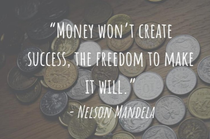 Money Won't Create Success